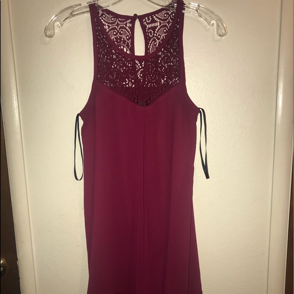 wine elegant dress
